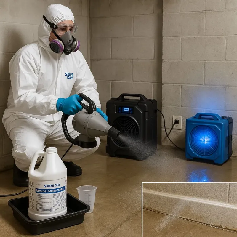 Sanitization and Odor Removal process in Reading, OH