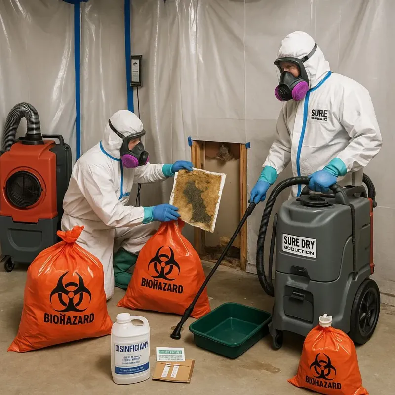 Contaminated Water Handling Protocols process in Reading, OH